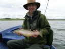 Martin Howland With 2lbs 5 oz Watten Trout
